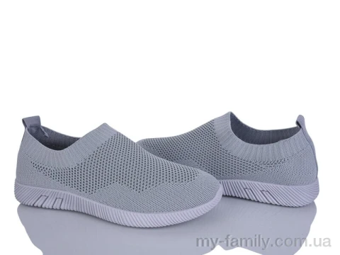 Кроссовки текстиль серый женщины -, Женские кроссовки оптом