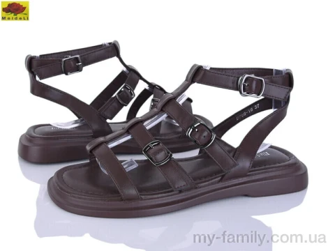 Босоніжки штучна шкіра коричневий жінки -, Жіночі босоніжки оптом