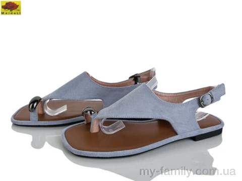 Босоніжки штучна замша блакитний жінки -, Жіночі босоніжки оптом