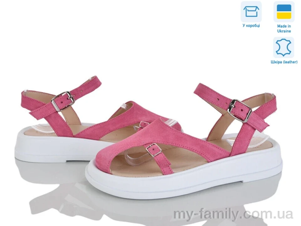 Босоніжки натуральна замша рожевий жінки -, Жіночі босоніжки оптом