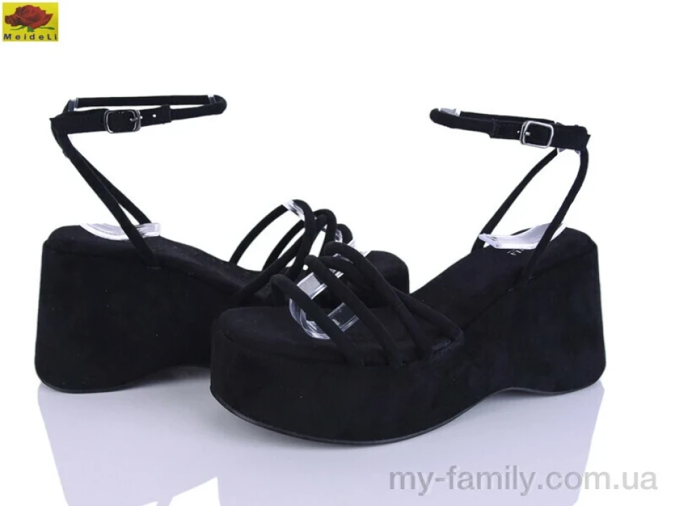 Босоніжки штучна замша чорний діти дівчинка, Взуття оптом діти