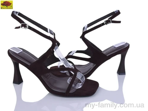 Босоножки искусственная замша коричневый женщины -, Женские босоножки оптом