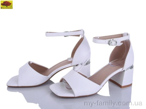 Босоніжки штучна шкіра білий жінки -, Жіночі босоніжки оптом