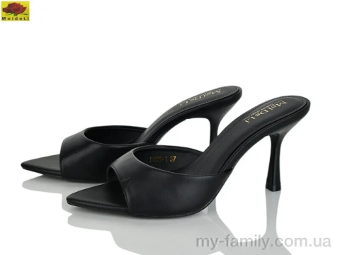 Шльопанці штучна шкіра чорний жінки -, Жіночі шльопанці оптом