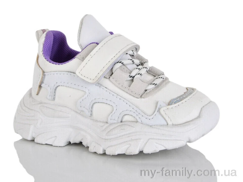 Кросівки штучна шкіра білий діти унісекс, Дитячі кросівки оптом