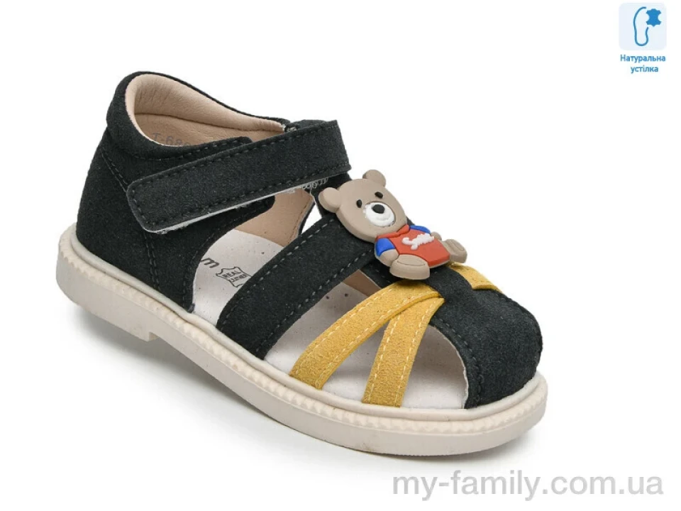 Босоніжки штучна замша чорний діти дівчинка, Взуття оптом діти