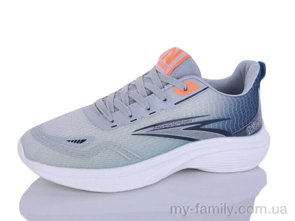 Кросівки текстиль сірий чоловіки -, Чоловічі кросівки оптом