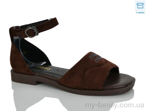 Босоніжки штучна замша коричневий жінки -, Жіночі босоніжки оптом