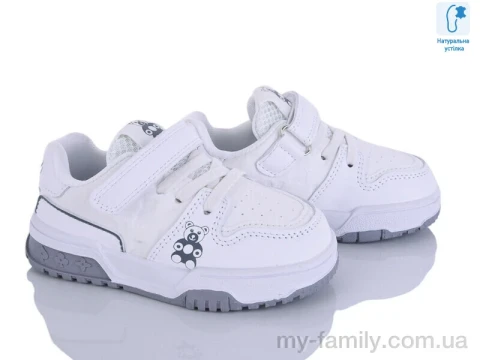 Кросівки штучна шкіра білий діти унісекс, Дитячі кросівки оптом