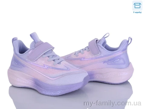 Кроссовки текстиль фиолетовый дети девочка, Детски кроссовки оптом