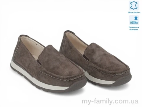 Туфлі натуральна шкіра коричневий жінки -, Туфлі жіночі оптом