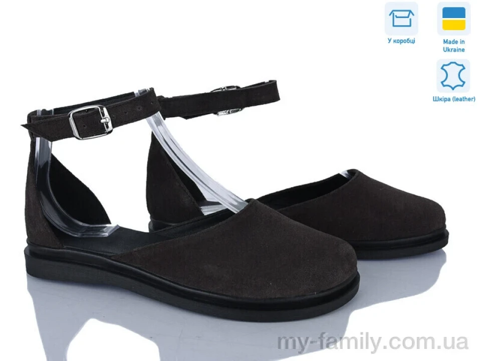 Босоніжки натуральна замша коричневий жінки -, Жіночі босоніжки оптом