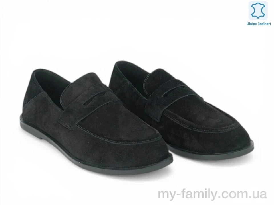 Туфлі натуральна шкіра чорний жінки -, Туфлі жіночі оптом