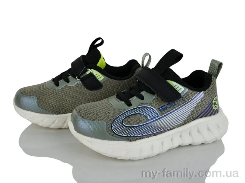 Кросівки текстиль зелений діти унісекс, Дитячі кросівки оптом