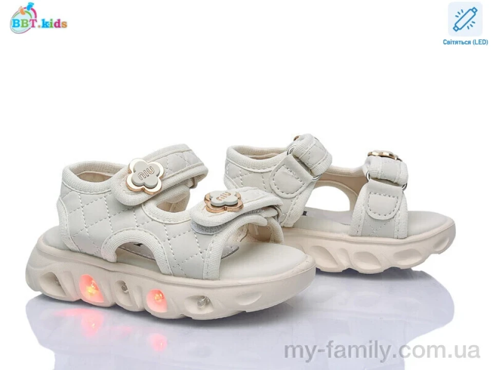 Босоніжки штучна шкіра бежевий діти дівчинка, Взуття оптом діти