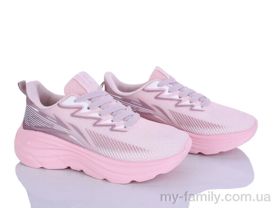 Кросівки текстиль рожевий жінки -, Жіночі кросівки оптом