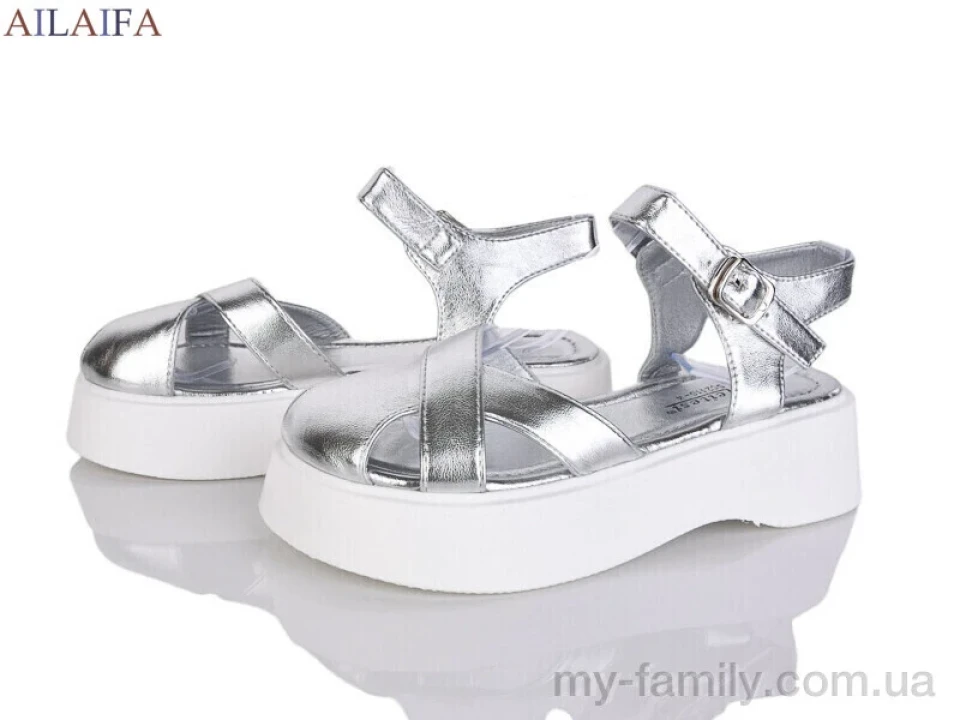 Босоніжки штучна шкіра срібний жінки -, Жіночі босоніжки оптом