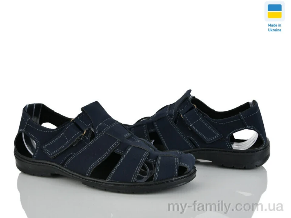 Туфлі штучний нубук синій чоловіки -, Взуття оптом чоловіки