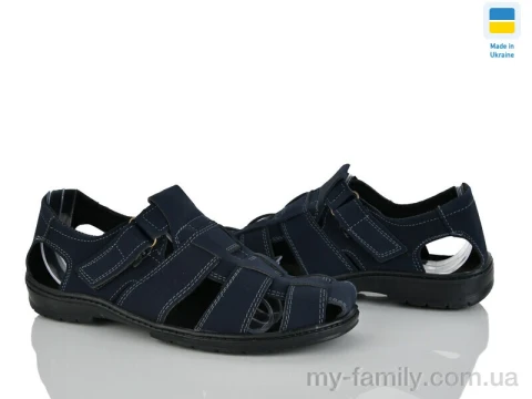 Туфлі штучний нубук синій чоловіки -, Взуття оптом чоловіки