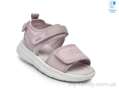 Босоножки искусственная кожа-текстиль фиолетовый дети девочка, Взуття оптом дети