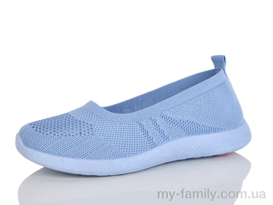 Туфлі текстиль блакитний жінки -, Туфлі жіночі оптом