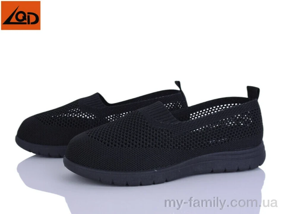 Туфлі текстиль чорний жінки -, Туфлі жіночі оптом