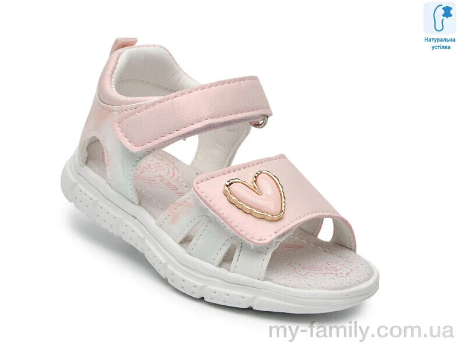 Босоніжки штучна шкіра рожевий діти дівчинка, Взуття оптом діти