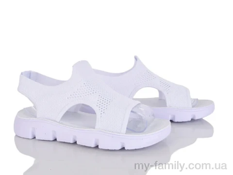 Босоножки текстиль белый женщины -, Женские босоножки оптом