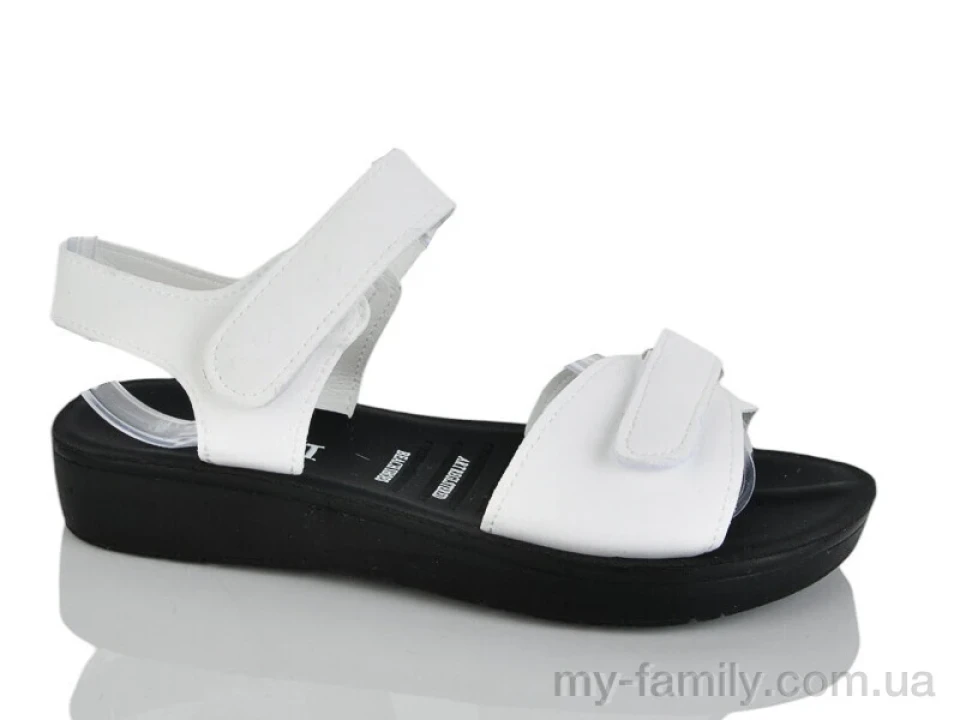 Босоніжки штучна шкіра білий жінки -, Жіночі босоніжки оптом