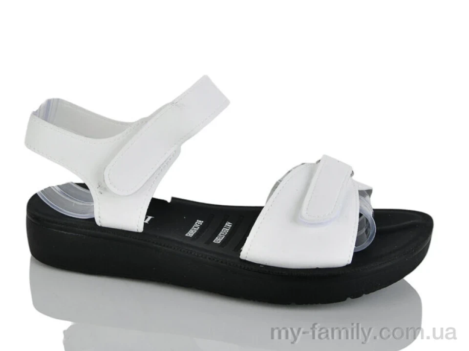 Босоніжки штучна шкіра білий жінки -, Жіночі босоніжки оптом