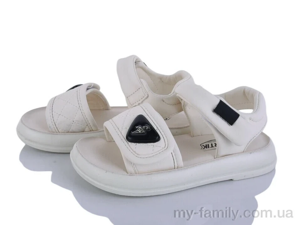 Босоніжки штучна шкіра бежевий діти дівчинка, Взуття оптом діти