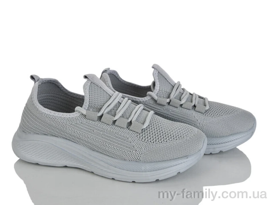 Кросівки текстиль сірий жінки -, Жіночі кросівки оптом