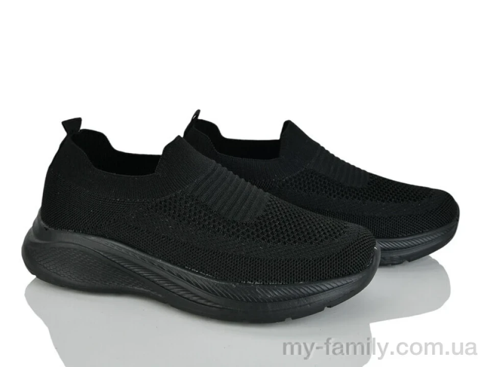 Кросівки текстиль чорний жінки -, Жіночі кросівки оптом