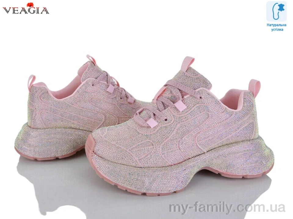 Кросівки штучна замша рожевий жінки -, Жіночі кросівки оптом