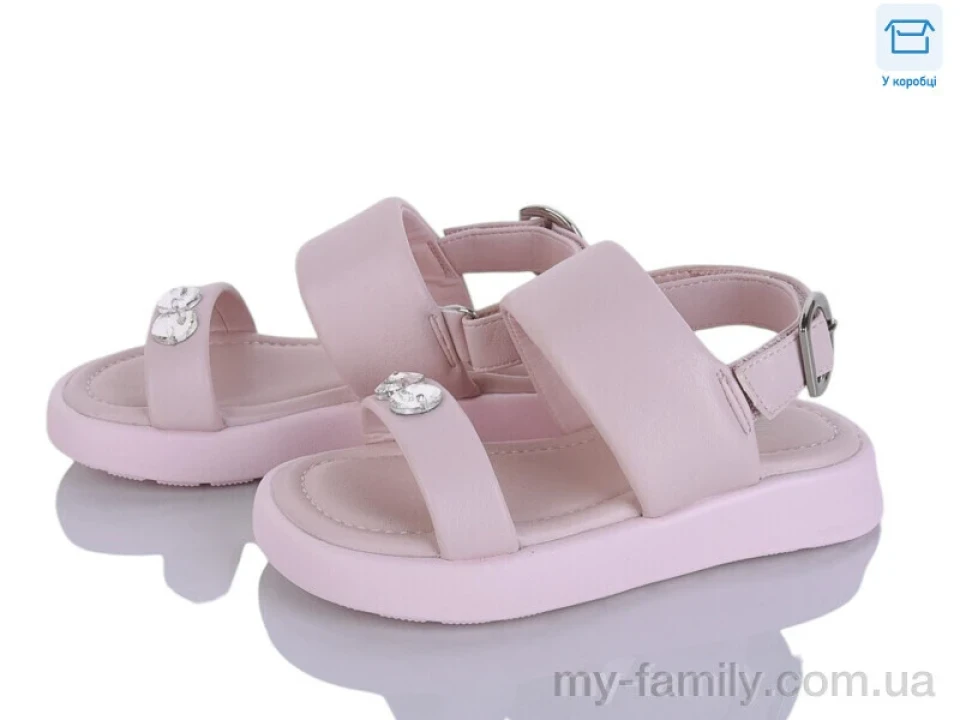 Босоніжки штучна шкіра рожевий діти дівчинка, Взуття оптом діти