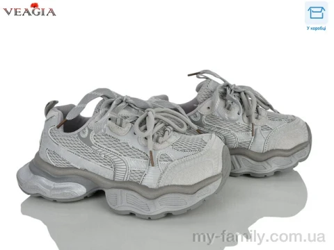 Кроссовки искусственная кожа-текстиль серый женщины -, Женские кроссовки оптом