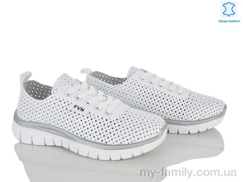 Кросівки натуральна шкіра білий жінки -, Жіночі кросівки оптом