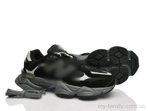 Кроссовки искусственная замша-текстиль черный мужчины -, Мужские кроссовки оптом