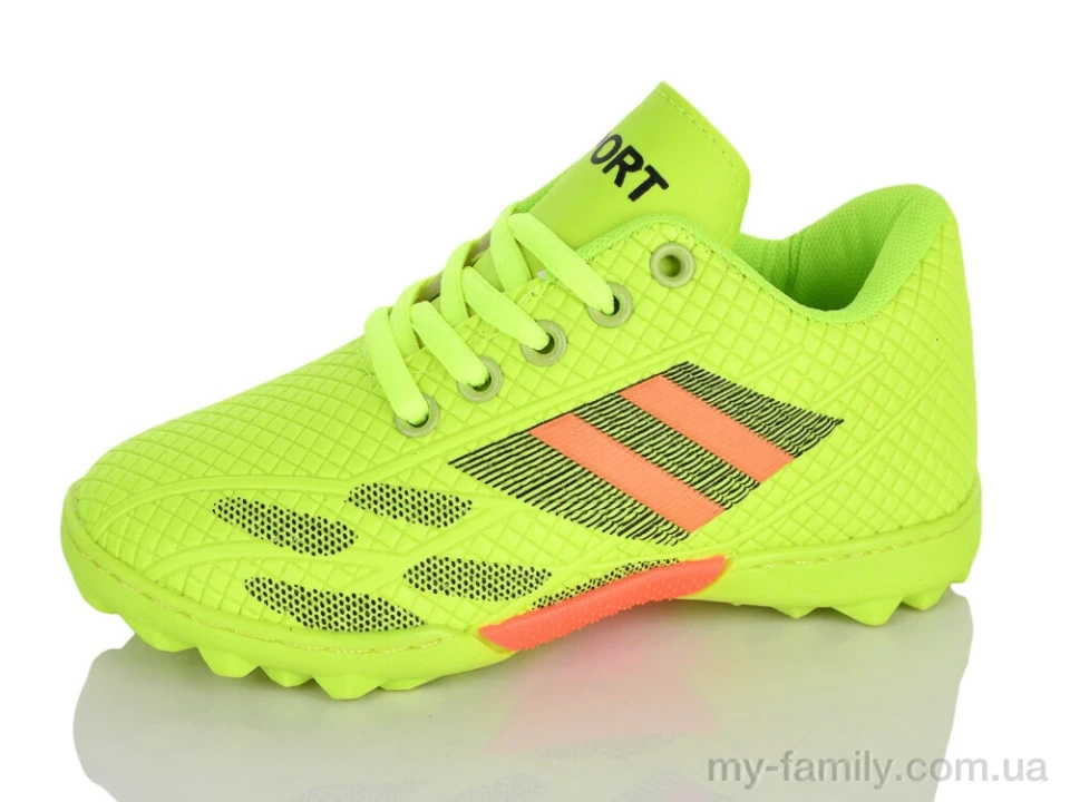 Футбольне взуття штучна шкіра жовтий діти хлопчик, Взуття оптом діти