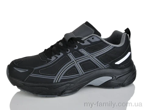 Кроссовки искусственная кожа черный мужчины -, Мужские кроссовки оптом