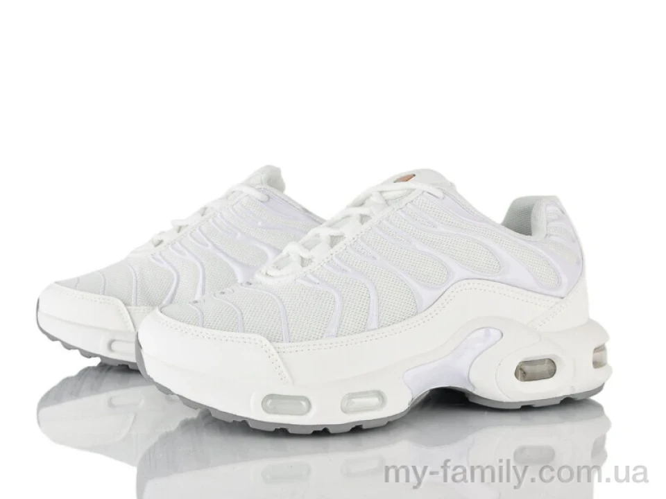 Кросівки штучна шкіра-текстиль білий жінки -, Жіночі кросівки оптом