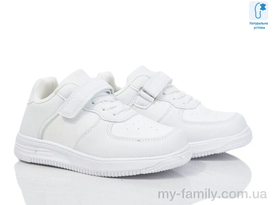 Кросівки штучна шкіра білий діти дівчинка, Дитячі кросівки оптом