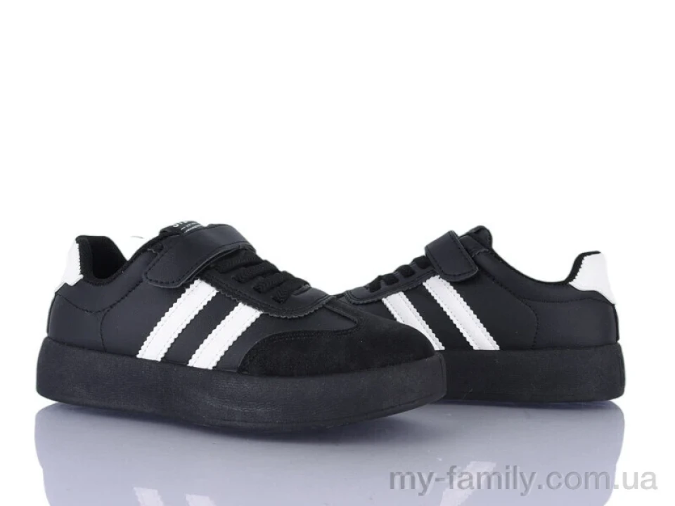 Кросівки штучний нубук чорний діти унісекс, Дитячі кросівки оптом