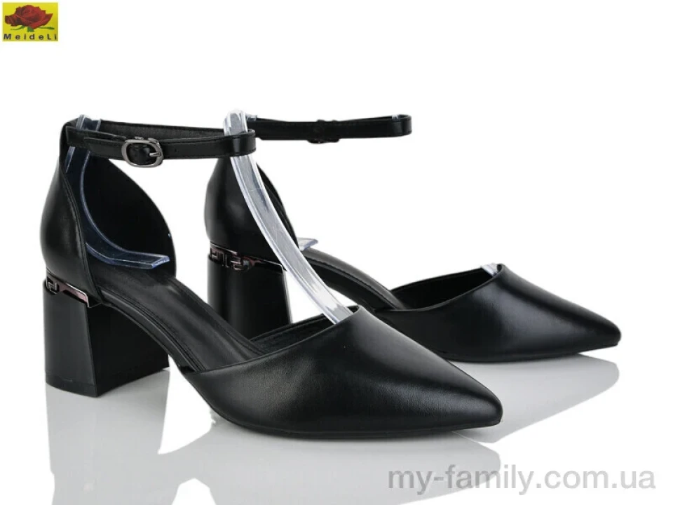 Туфлі штучна шкіра чорний жінки -, Туфлі оптом