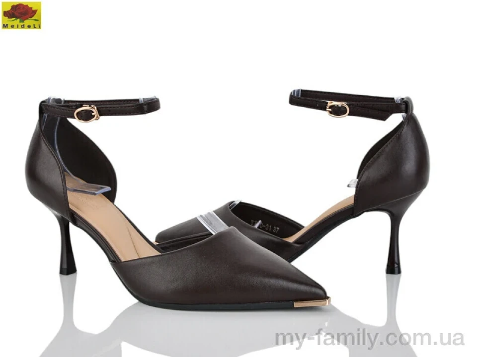 Туфлі штучна шкіра коричневий жінки -, Туфлі оптом