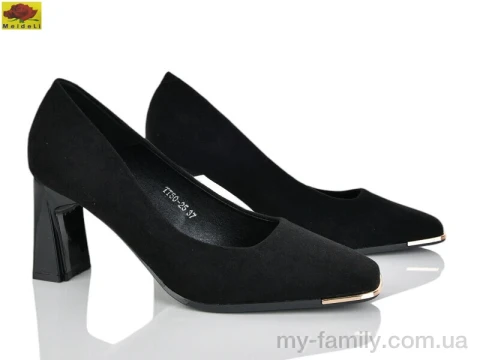 Туфлі штучна замша чорний жінки -, Туфлі жіночі оптом