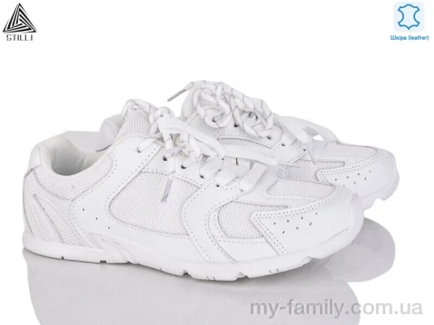 Кросівки натуральна шкіра-текстиль білий жінки -, Жіночі кросівки оптом