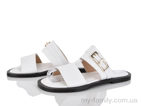 Шльопанці штучна шкіра білий жінки -, Жіночі шльопанці оптом