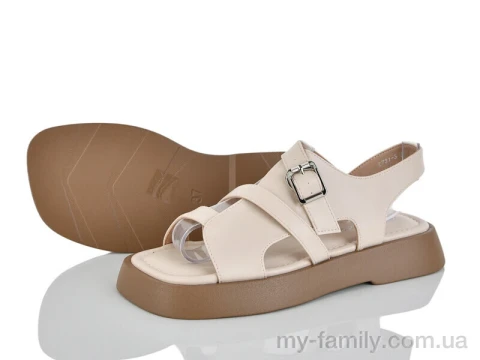 Босоніжки штучна шкіра бежевий жінки -, Жіночі босоніжки оптом