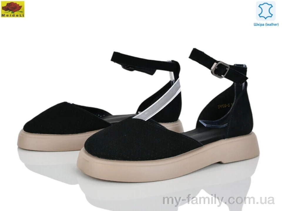 Туфлі натуральна замша чорний жінки -, Туфлі жіночі оптом